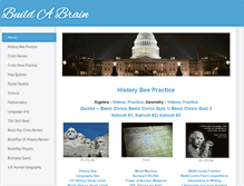Tablet Screenshot of buildabrain.net